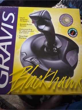 BlackHawk PC Joystick - model 1014-1 Black new in box
